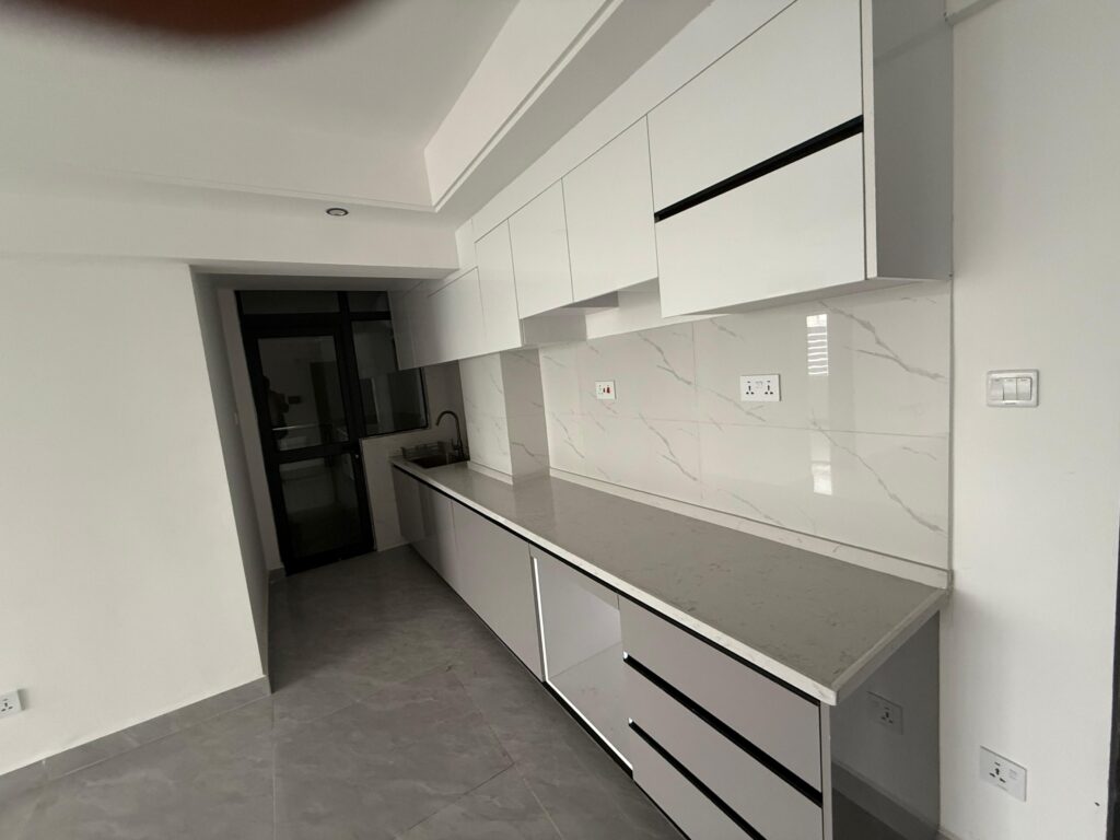 Open plan kitchen at the Master Ensuite 2 Bed Apartment with 2 Balconies in Westlands