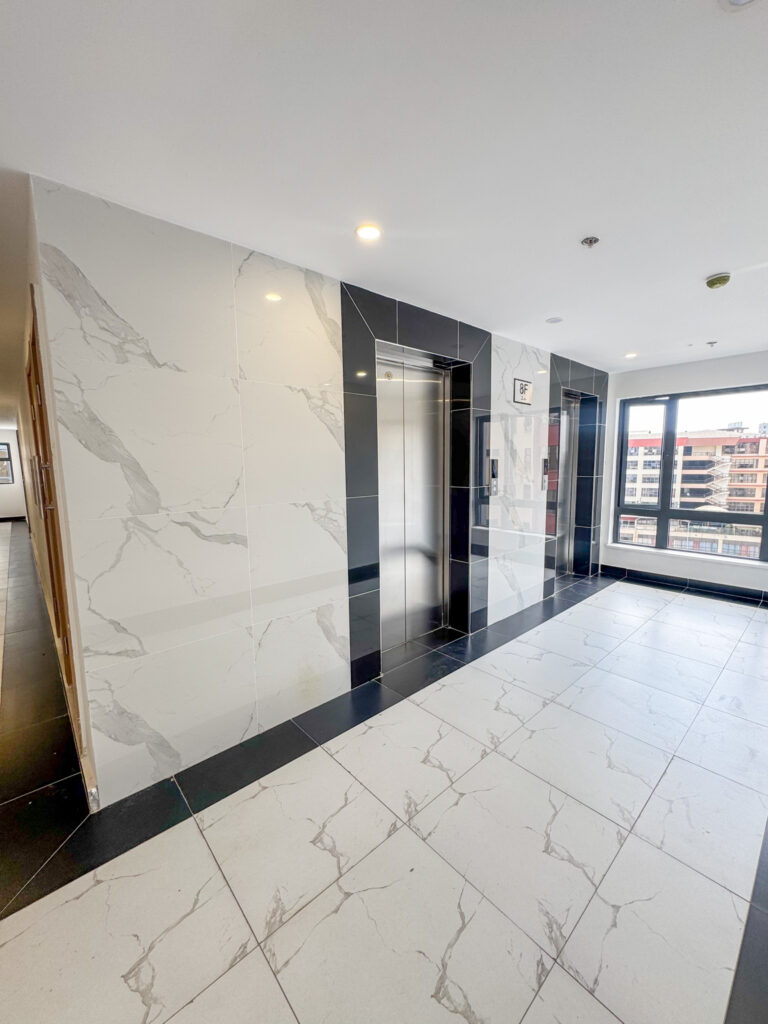 High speed lifts entrance at furnished apartment at southpark apartment