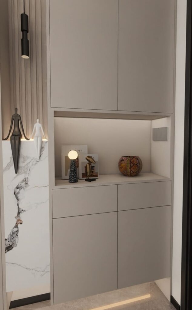 Art decor at Aria Capital Residency in Upperhill