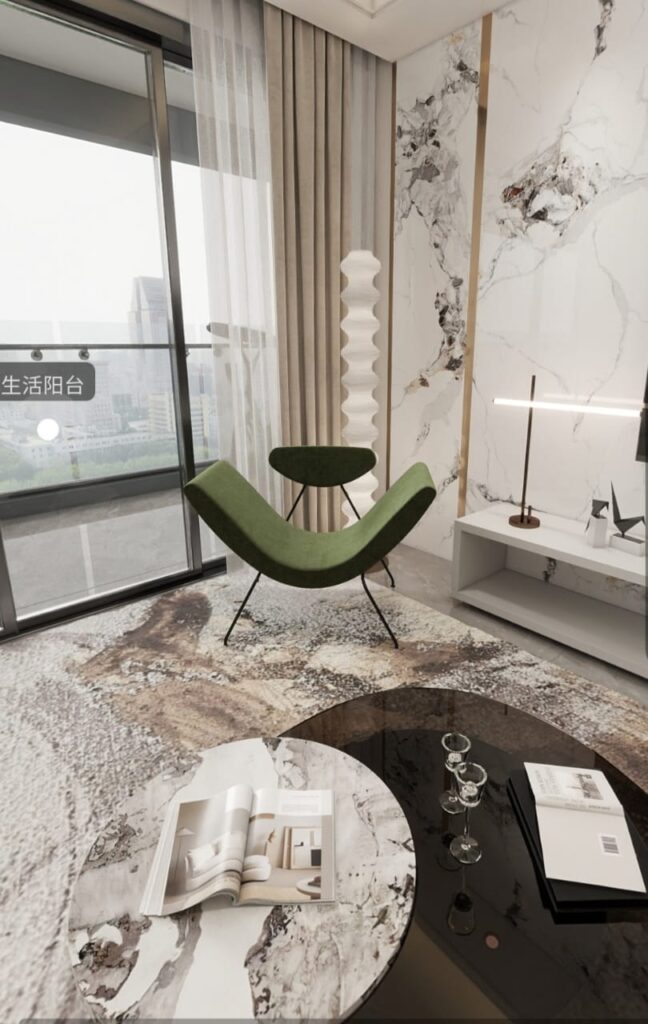 a corner in the living room of the 2 Bedroom Apartment for Sale on Mawensi Road Upperhill