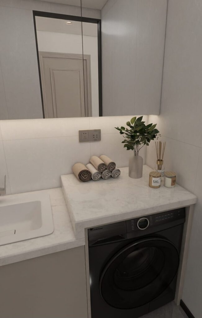 laundry area at Aria Capital Residency in Upperhill (36)