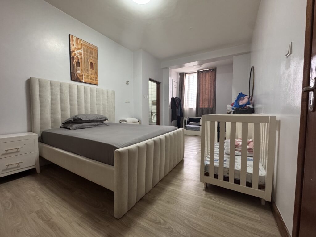 The master bedroom of the Muthaiga Square 2 bedroom for sale by owner
