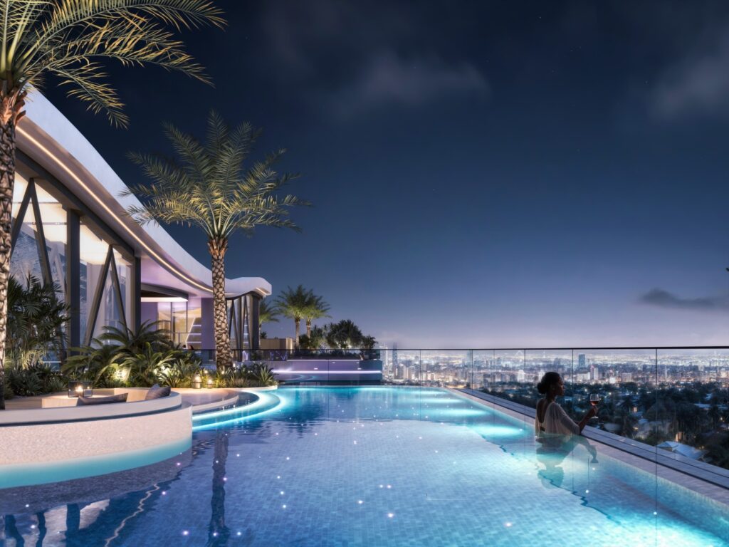 Amethyst Springs Rooftop Swimming pool