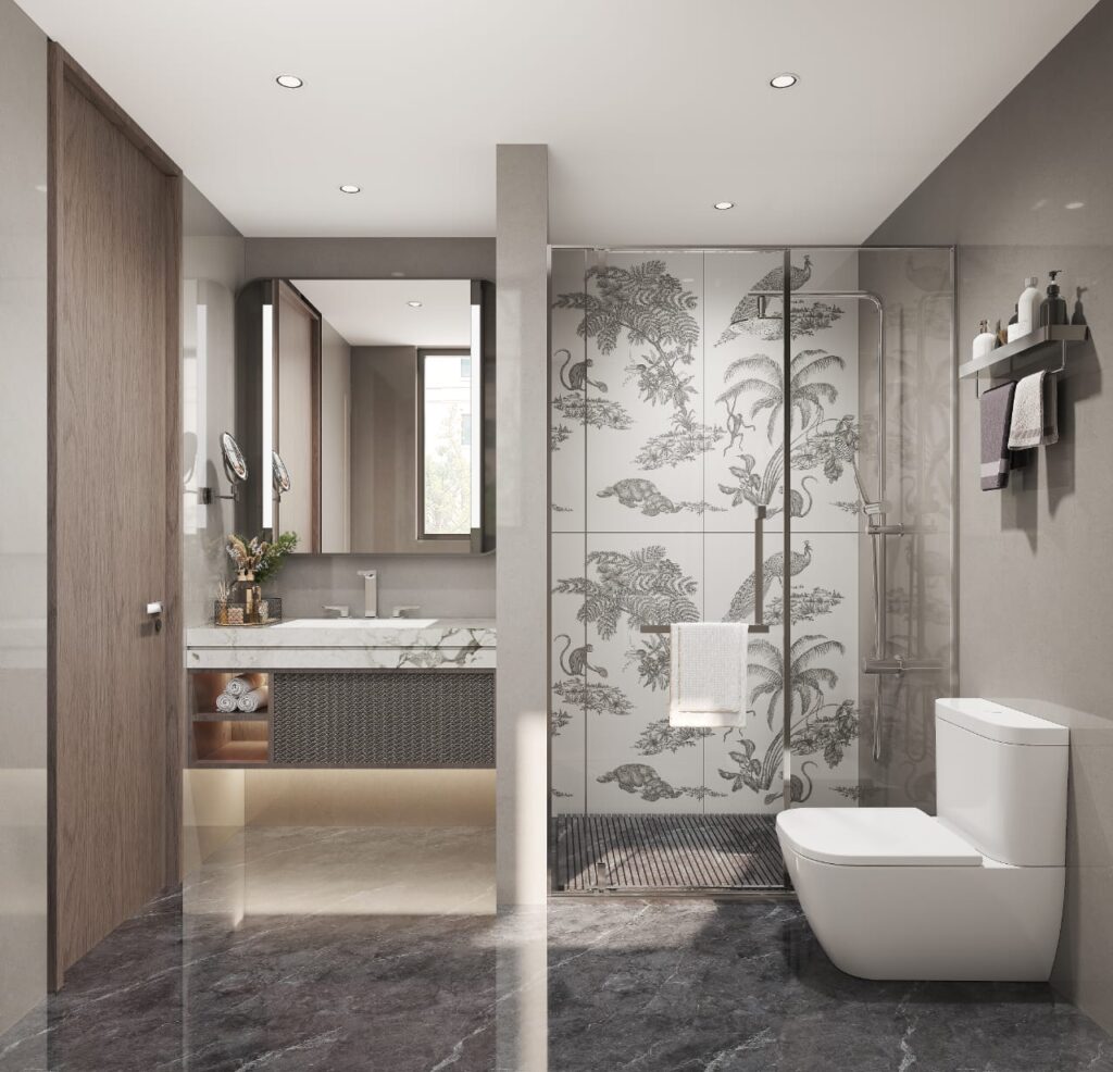 Golden Mansion Apartments bathroom