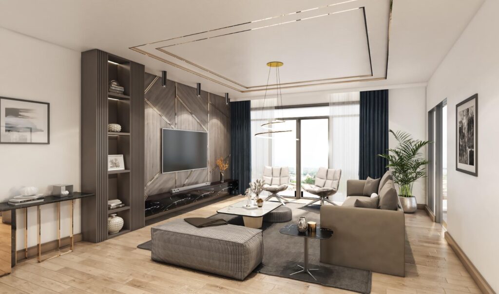 Karura View Apartments Living Area