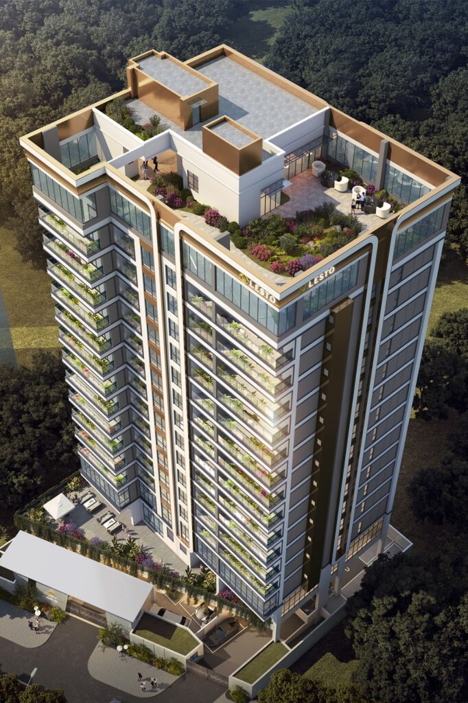 Lesto Residences aerial view