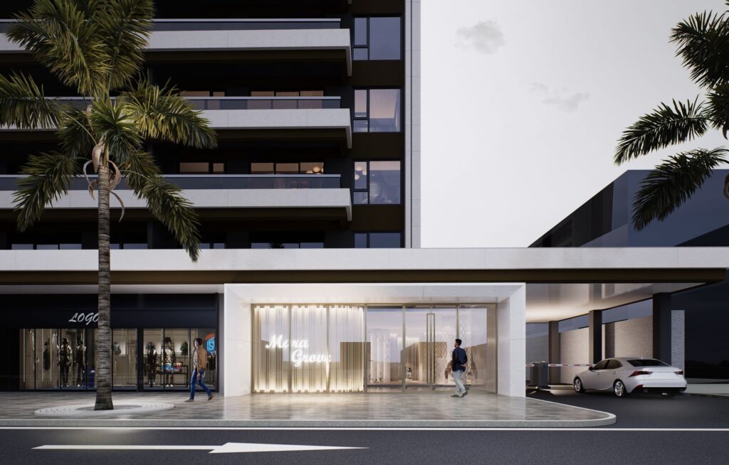 Mara Grove Residence Entrance