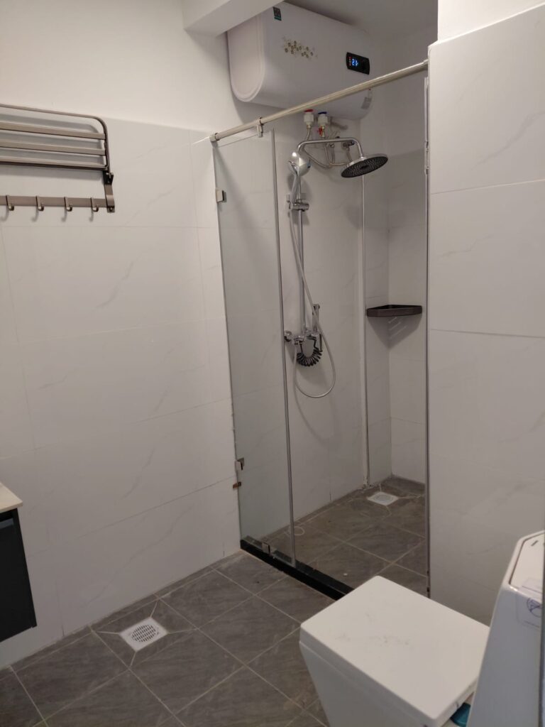 Bathroom at Unfurnished 1 Bedroom With a Study at Serenity Residences