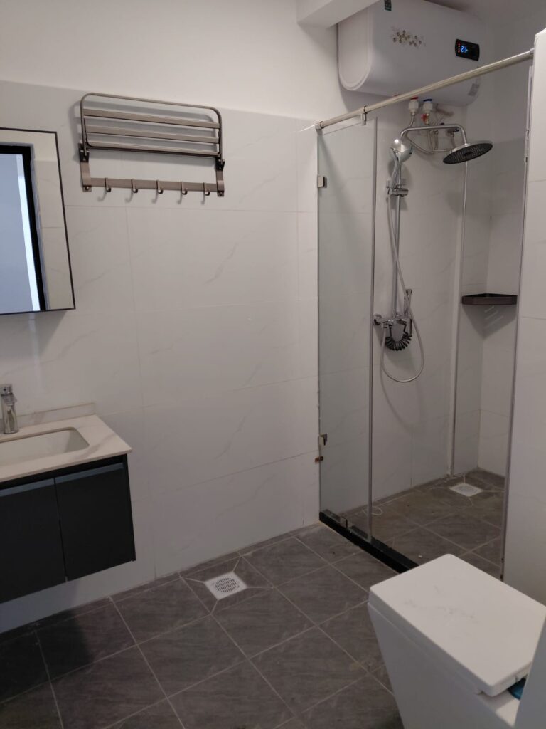 Bathroom at Unfurnished 1 Bedroom With a Study at Serenity Residences