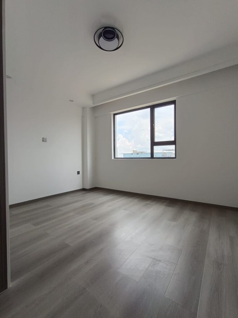 Unfurnished 2 Bedroom Apartment on Westlands Road, Nairobi Bedroom window