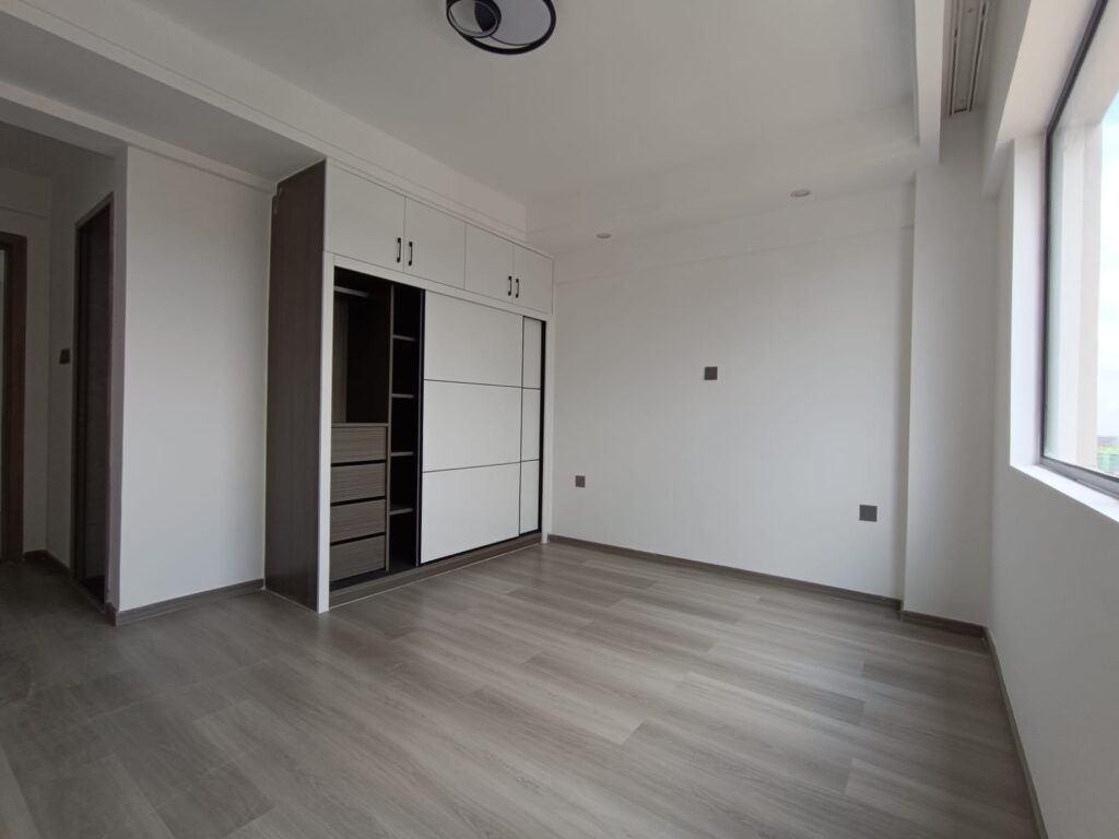 Unfurnished 2 Bedroom Apartment on Westlands Road, Nairobi Bedroom wardrobe