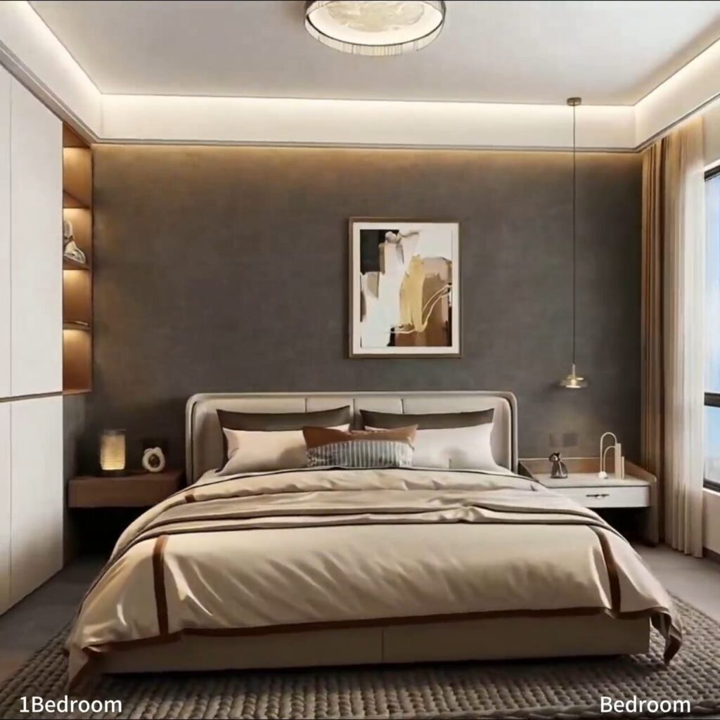Azure Apex Residence Apartment Bedroom