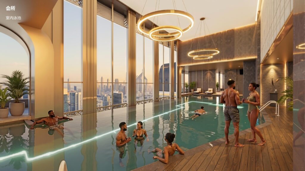 Baraka Capital Residency Swimming pool