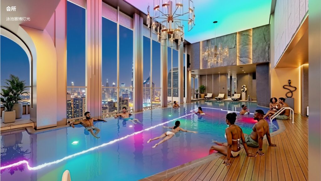 Baraka Capital Residency Swimming pool