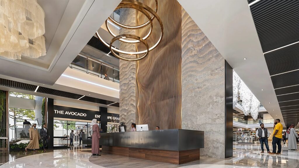 Marjaan Suites and Residency Reception Area