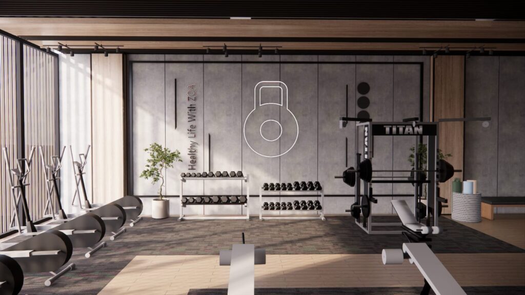 Zoa Samima Apartment Gym