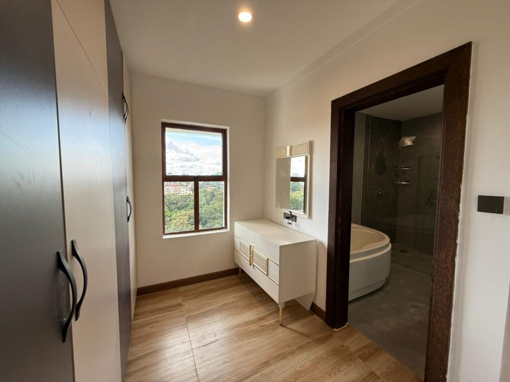 Available 3 bedroom apartment near Quick Mart Kileleshwa Master Bedroom Dressing Area