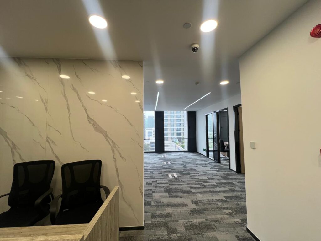 Nairobi GTC Office Space to Let on Chiromo Road White Walls