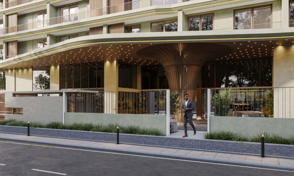 Silver Gigiri Apartment Entrance