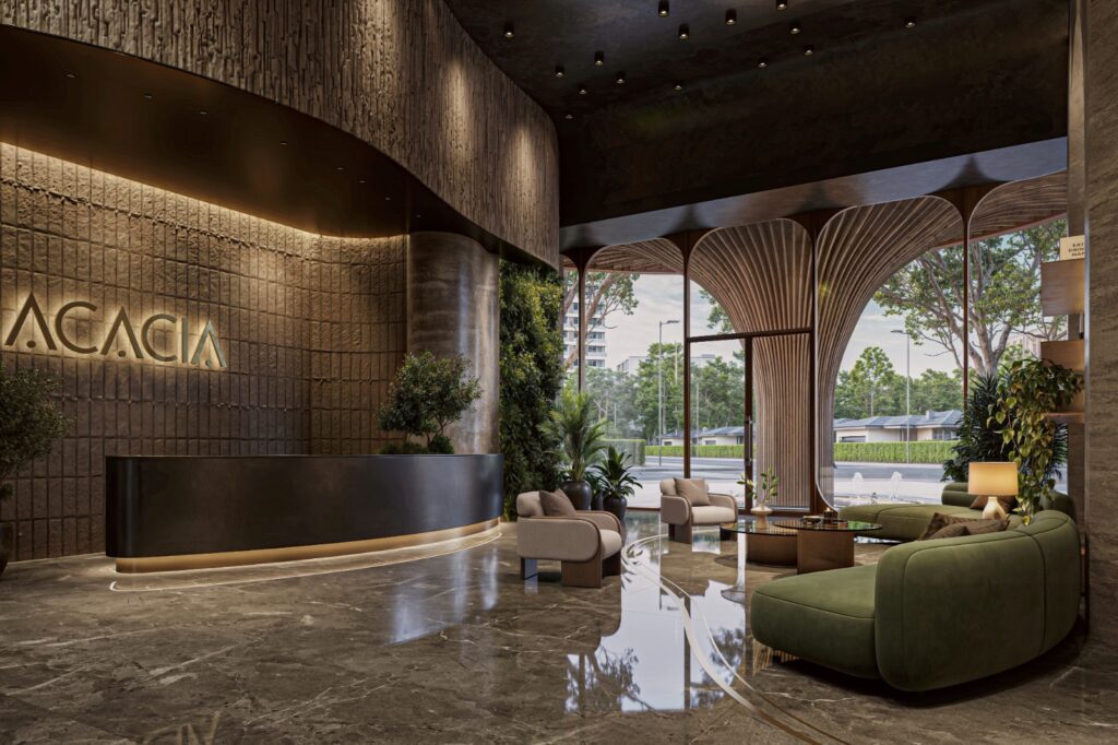 A-one Acacia Kilimani Reception Area