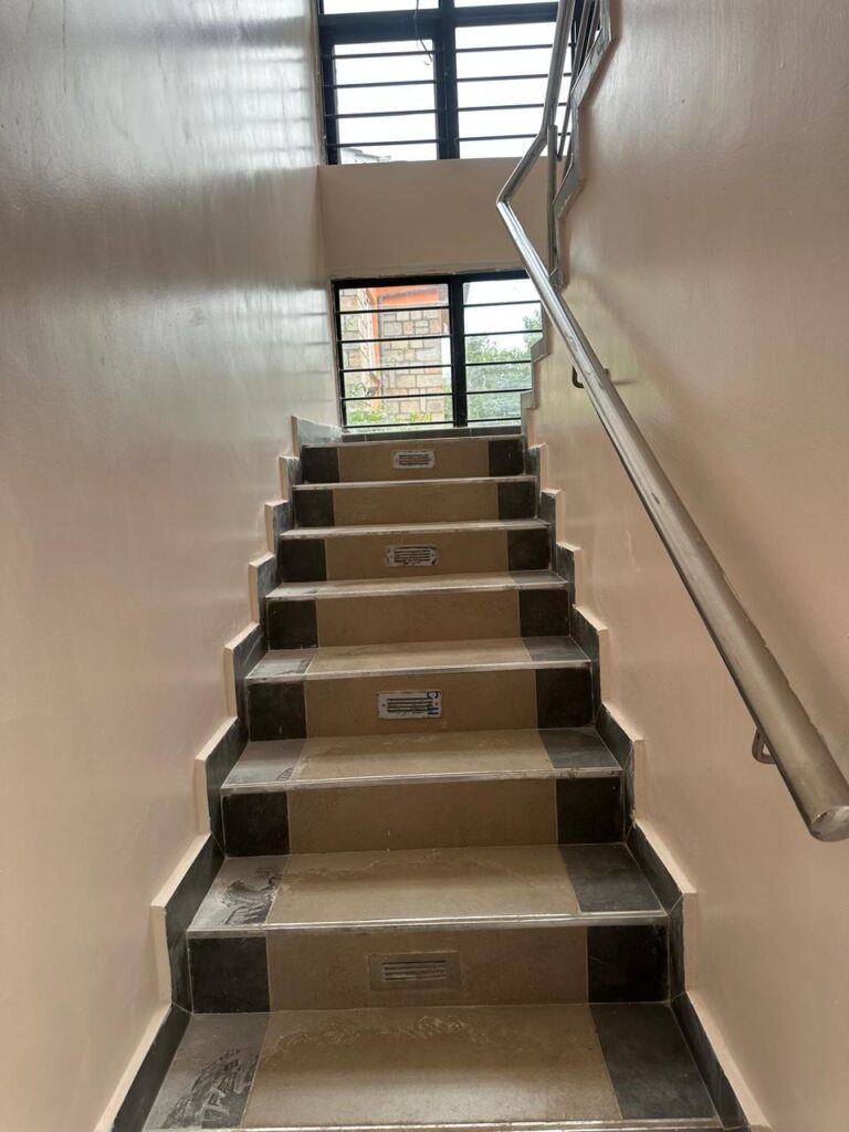 Staircase at Compound 4 Bedroom Maisonette to let in Kahawa Sukari