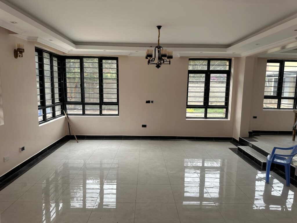 Living room at Compound 4 Bedroom Maisonette to let in Kahawa Sukari