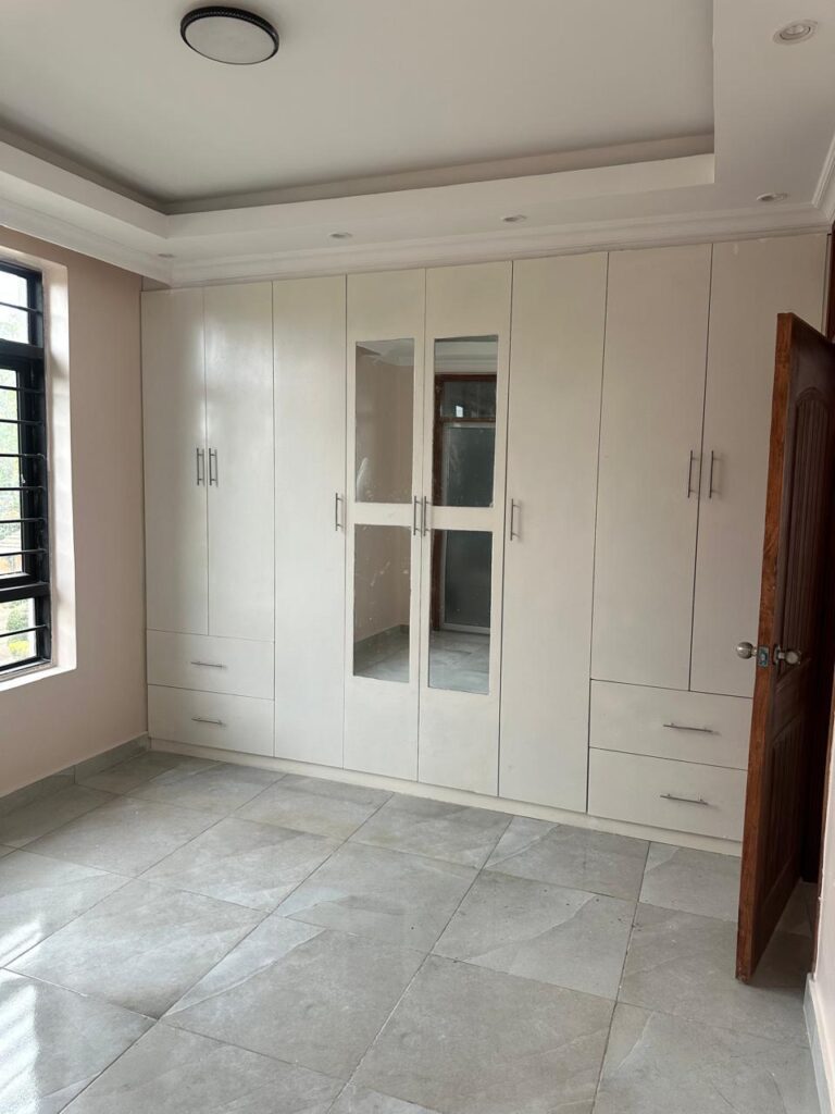 Wardrobe at Own Compound 4 Bedroom Maisonette to let in Kahawa Sukari
