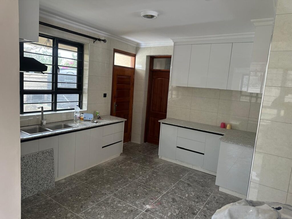 Kitchen at Compound 4 Bedroom Maisonette to let in Kahawa Sukari